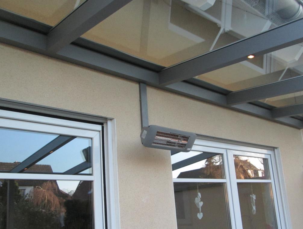 Sparsam und effizient der ComfortSun Wärmestrahler Sparsam und effizient der ComfortSun Wärmestrahler