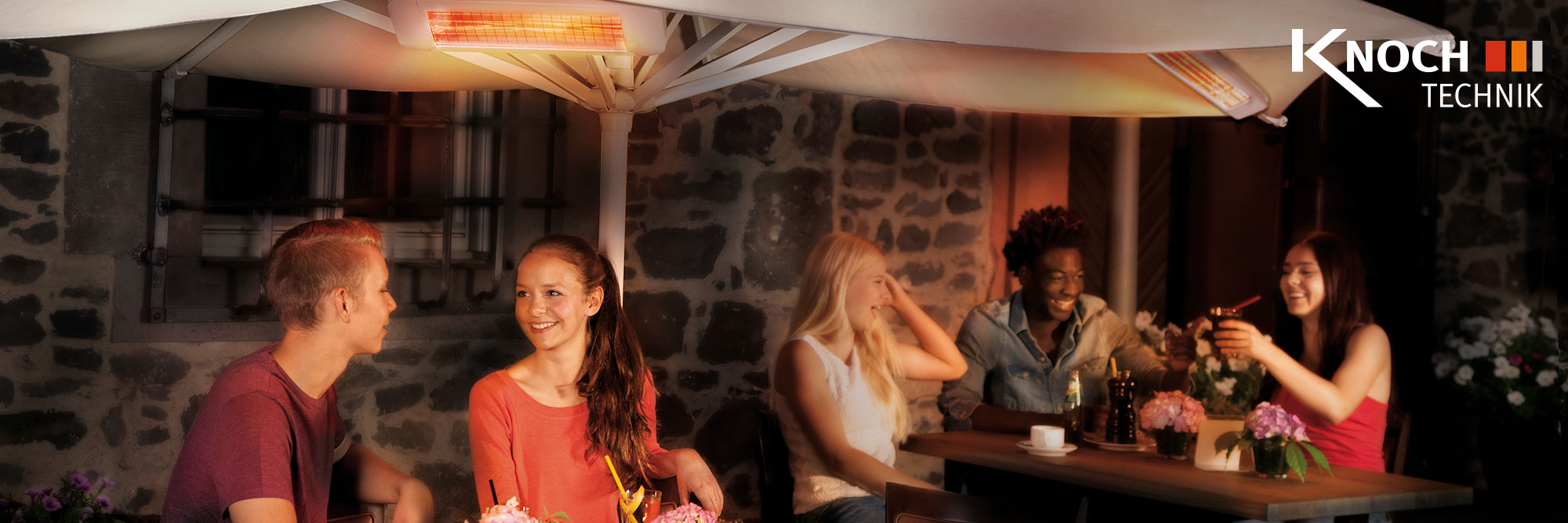 Infrarotstrahler für Gastronomie und Hotellerie Infrarotstrahler für Gastronomie und Hotellerie